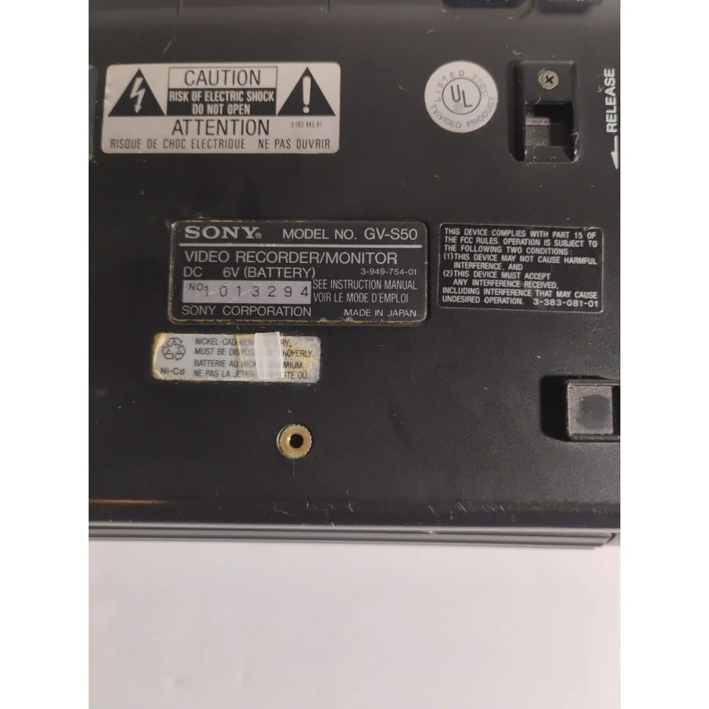 Sony gv s50